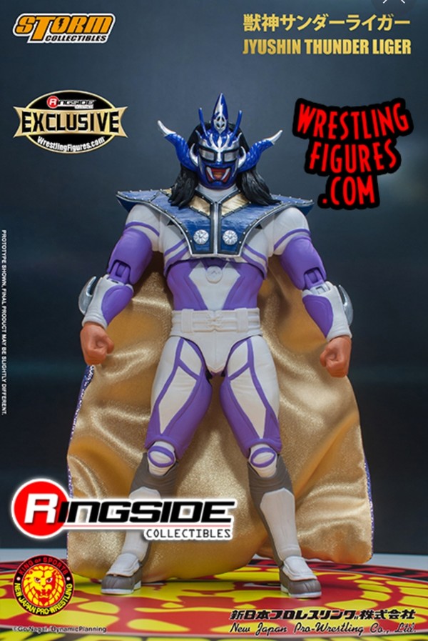 Jushin Thunder Liger ((Purple) Ringside Exclusive), New Japan Pro-Wrestling, Storm Collectibles, Action/Dolls, 1/12